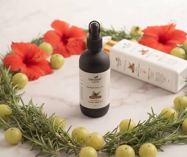 Organic Wave Hair Oil - Image 2